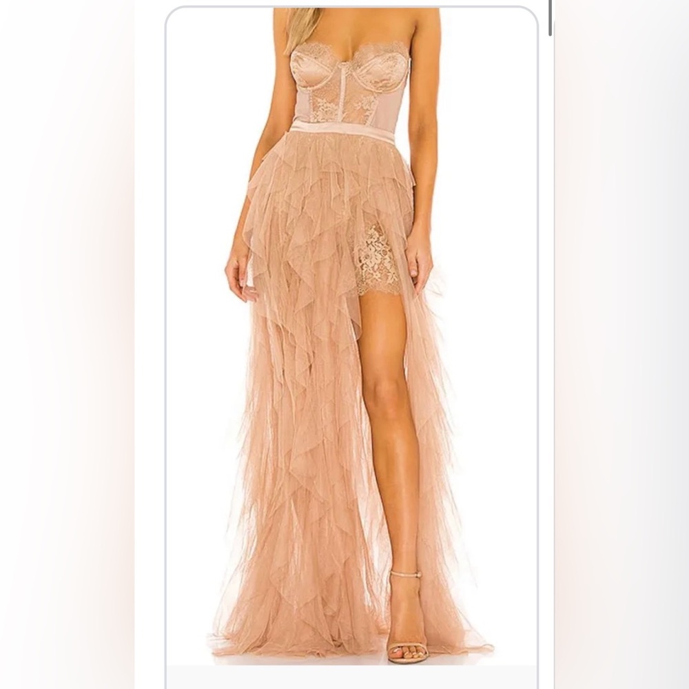 For Love & Lemons REVOLVE Bustier Gown